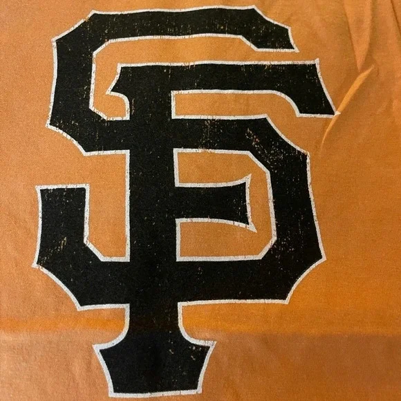 Red Jacket San Francisco Giants - SF Logo Soft Orange T-Shirt, XL, NWT - Picture 10 of 10